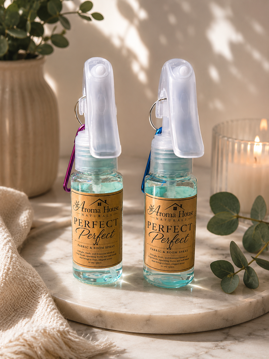 Perfect Luxury Fabric & Room Spray – Elegant Floral Home Fragrance