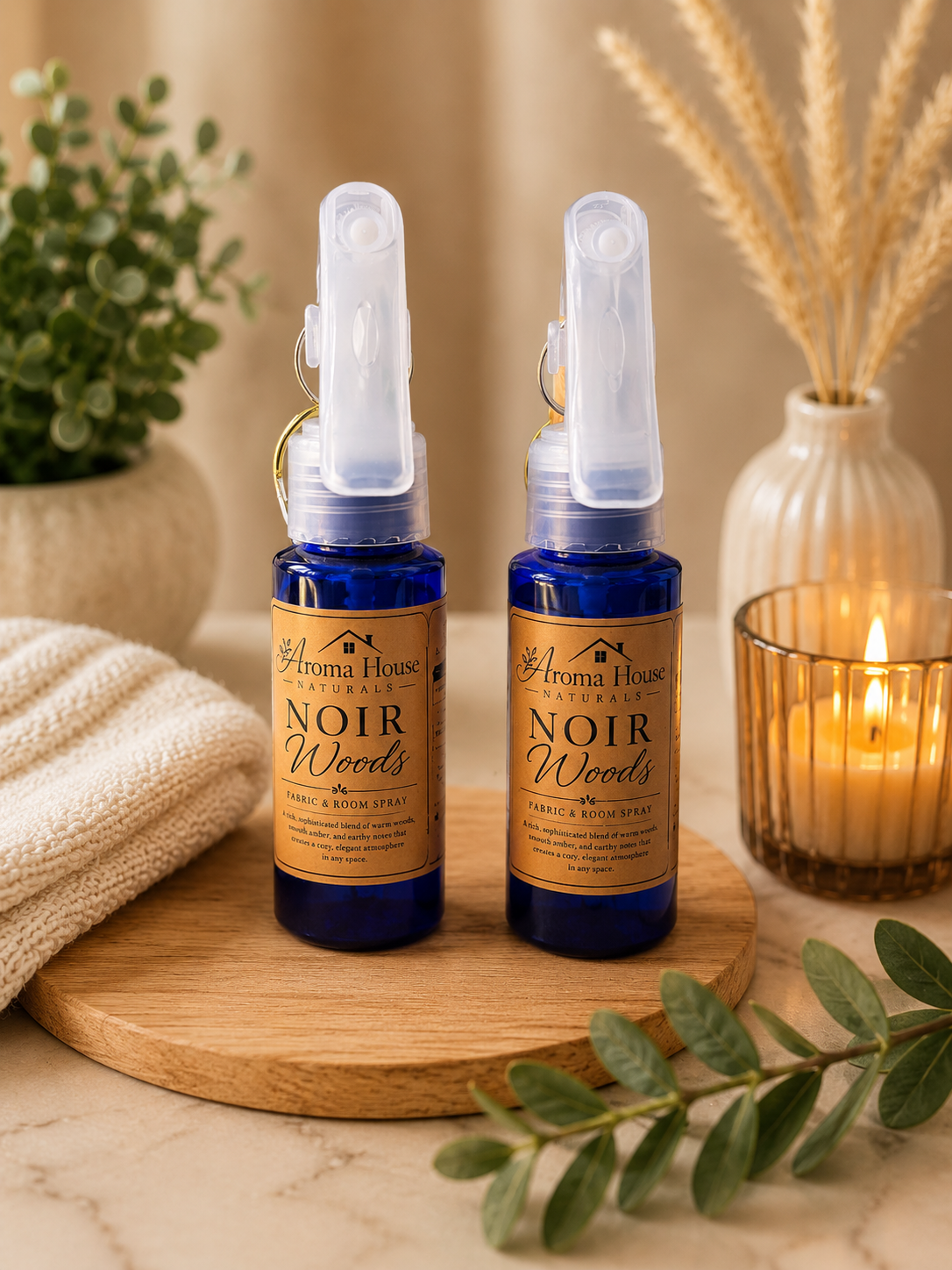Noir Woods fabric/room spray