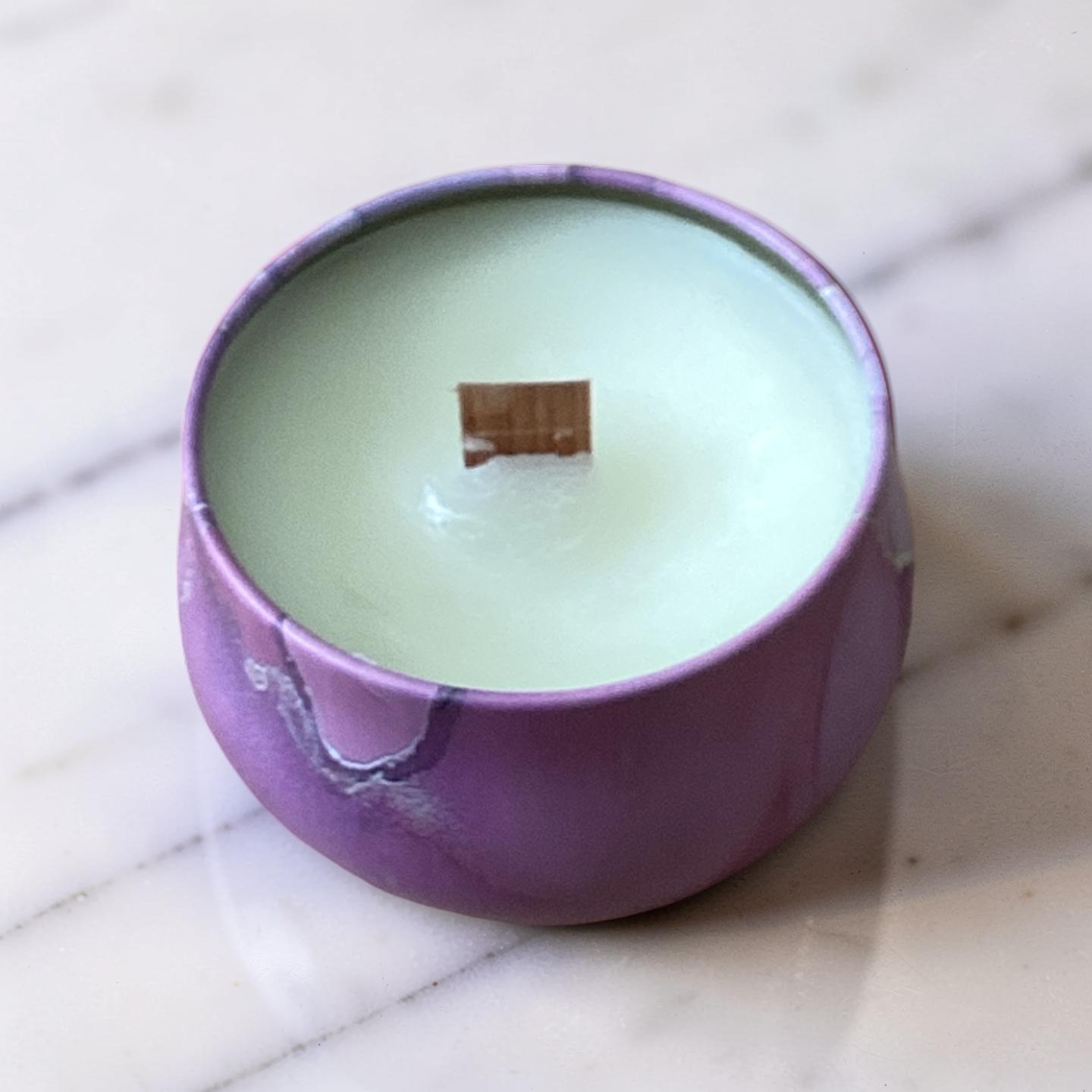 Lemon eucalyptus premium scented candle