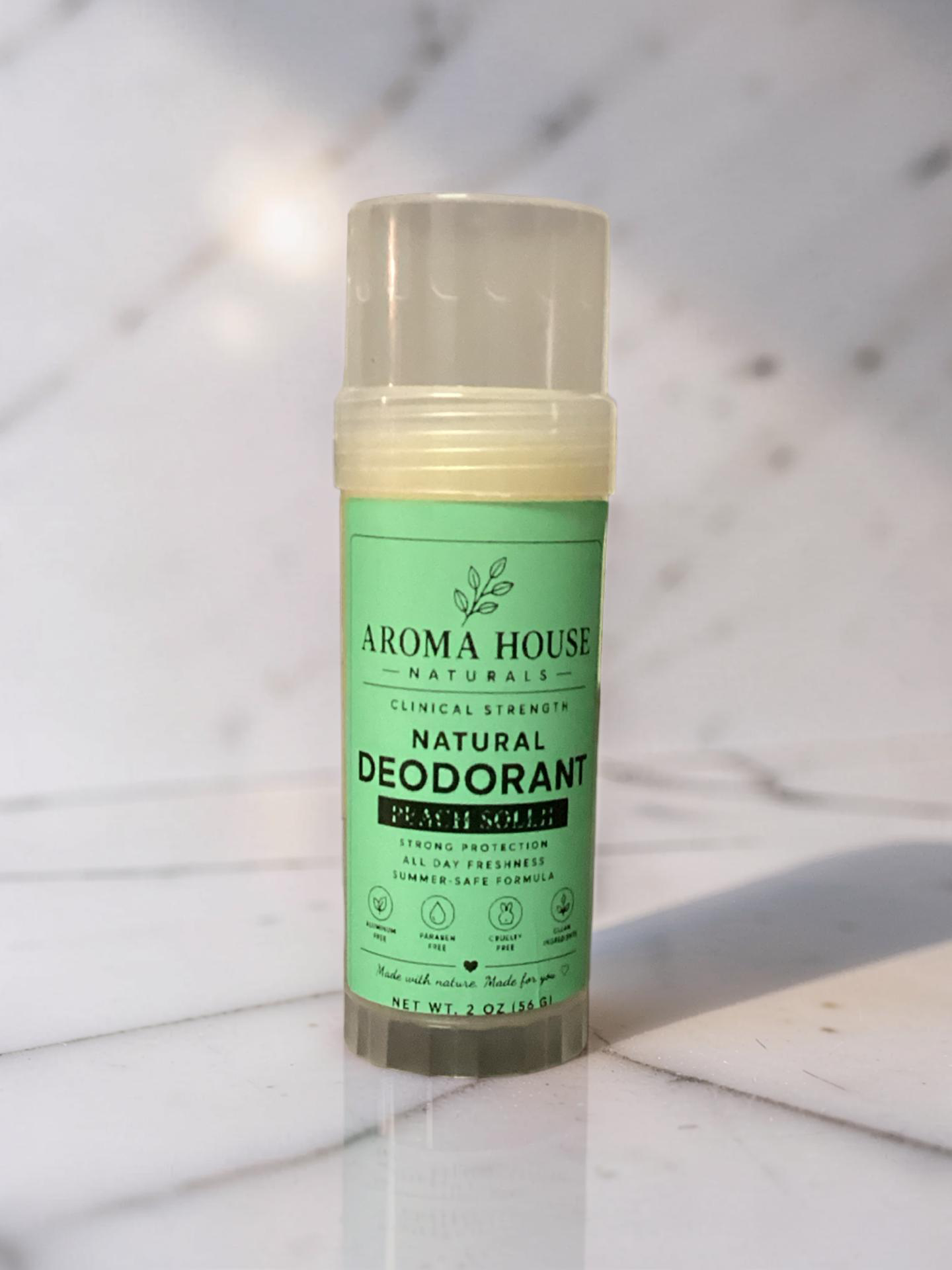 Peach Soleil, Natural whole body deodorant stick