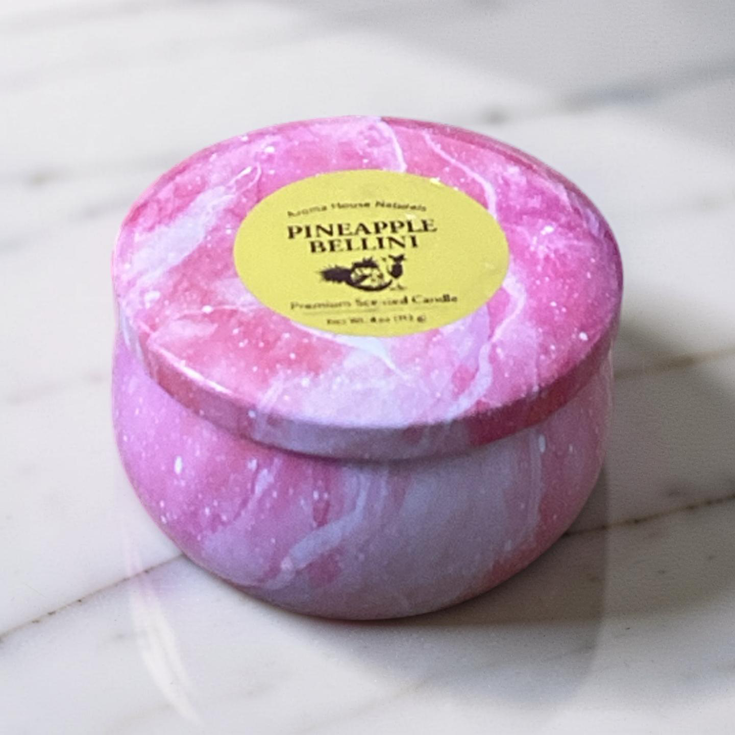 Pineapple Bellini premium scented candle