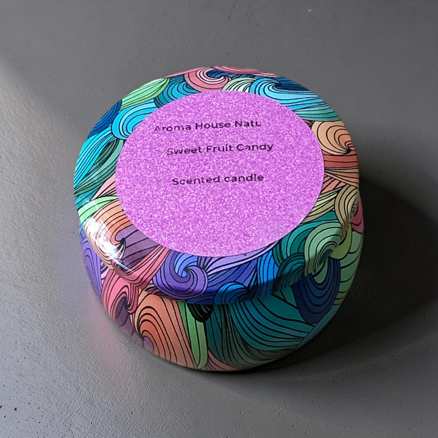 Sweet fruit candy premium scented candle