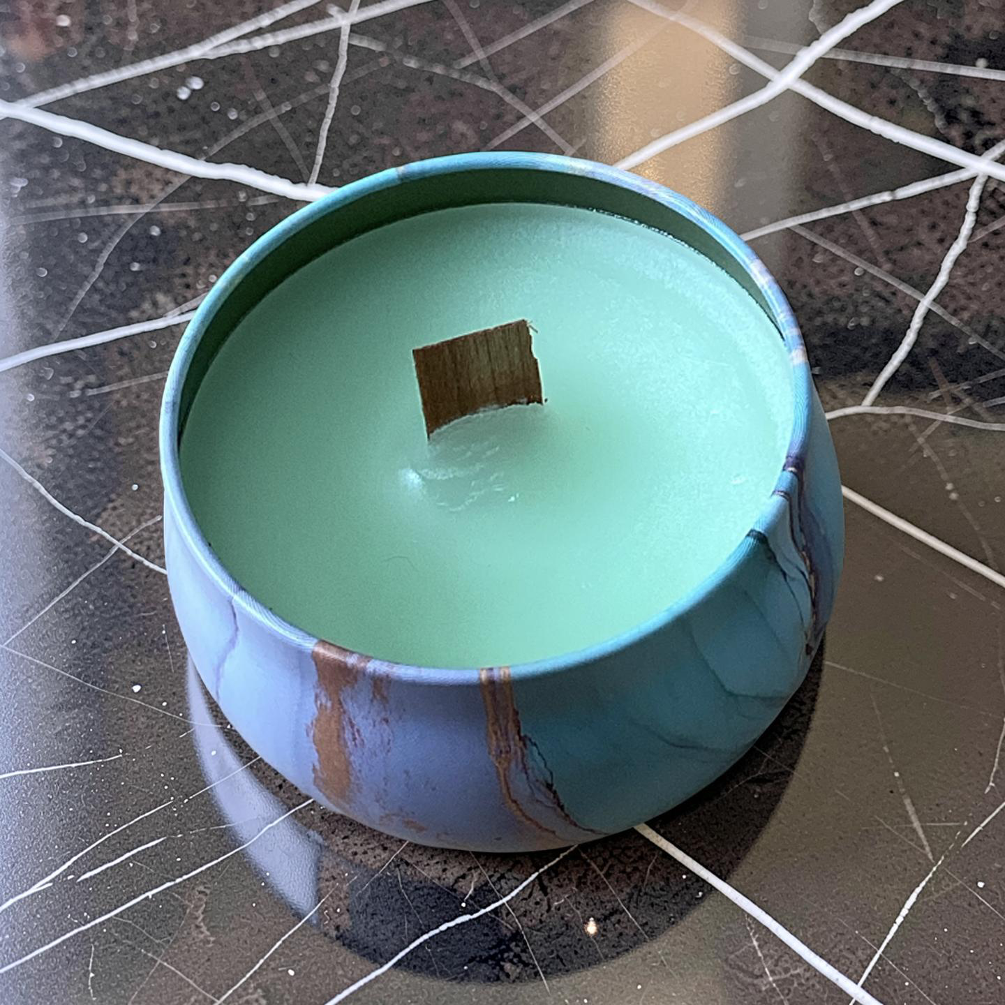 Gardenia premium scented candle