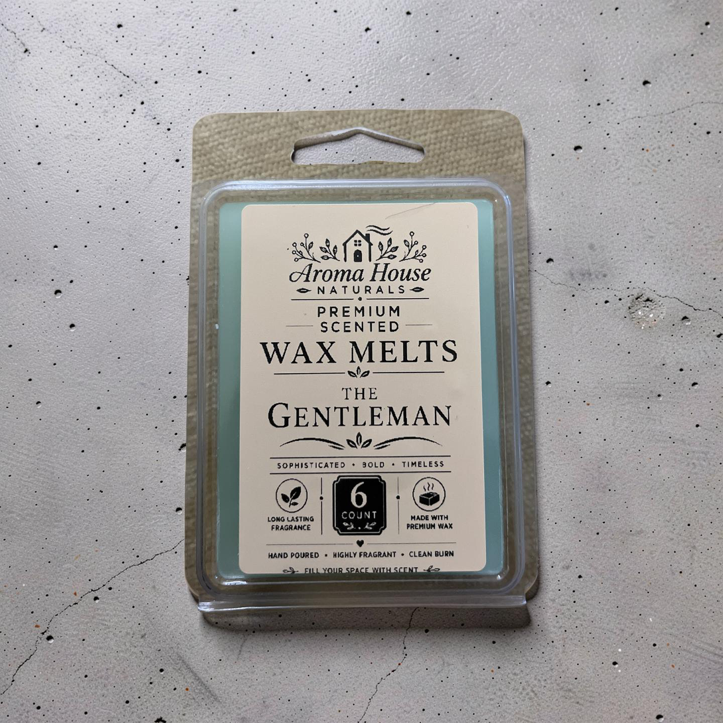 The gentleman premium scented wax melts