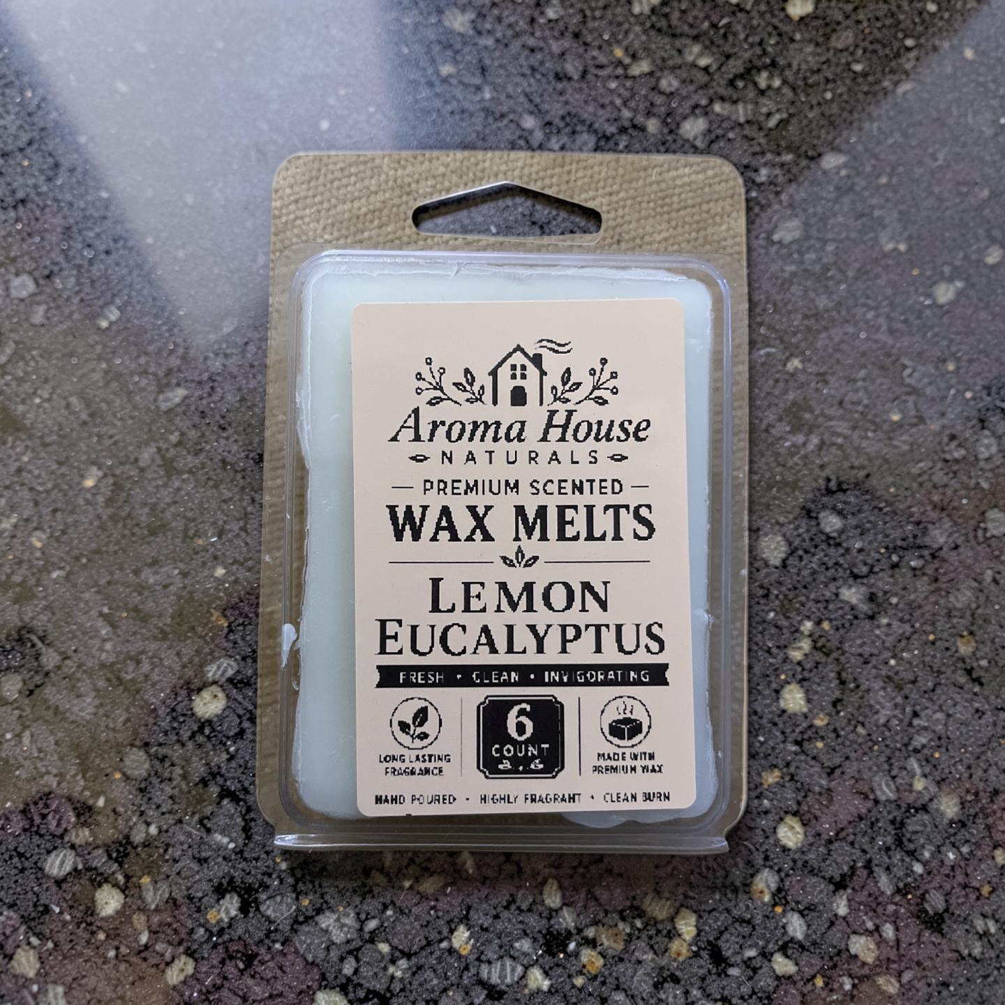 Lemon eucalyptus premium scented wax melts