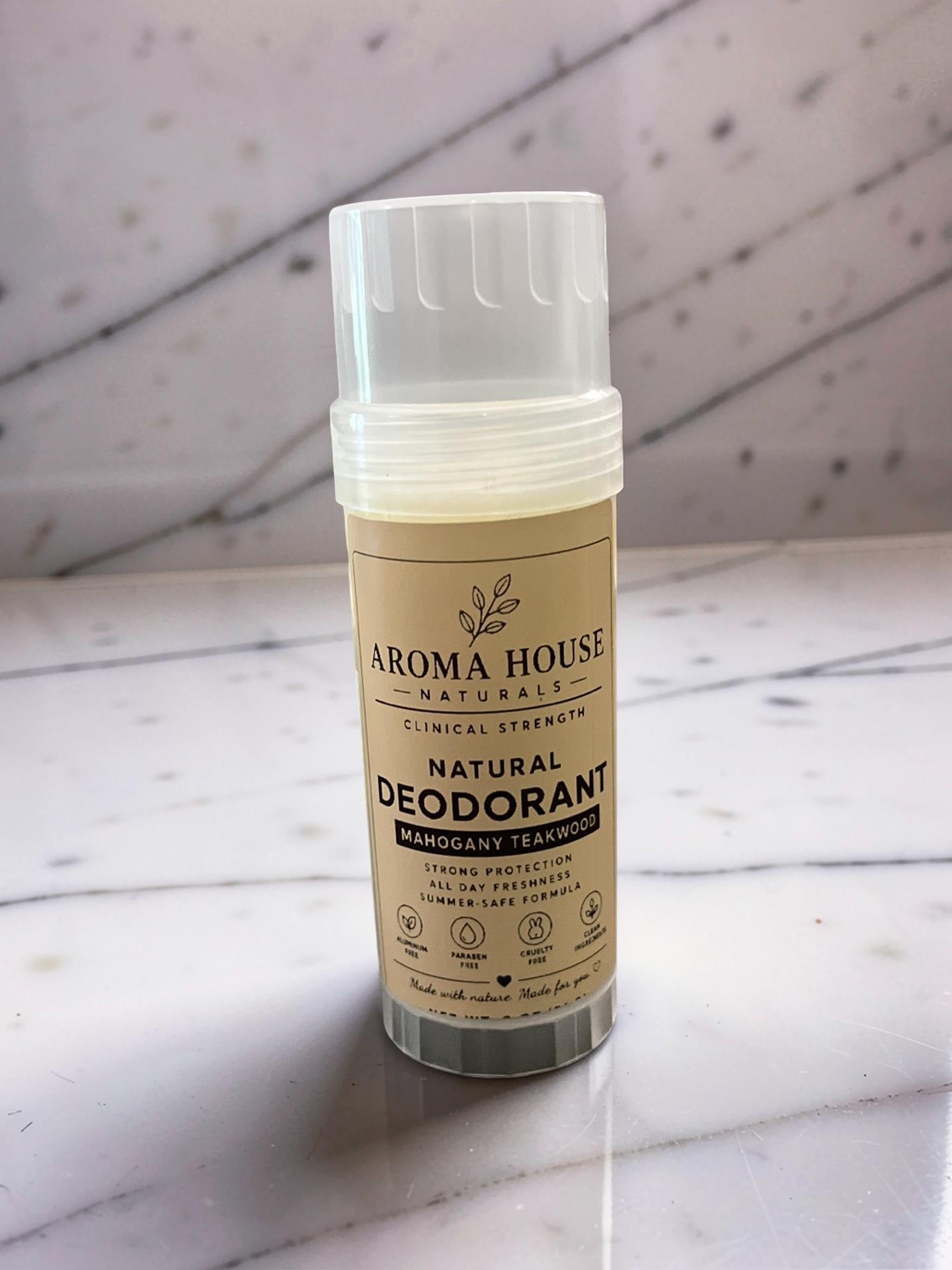 Mahogany :Natural whole body deodorant stick